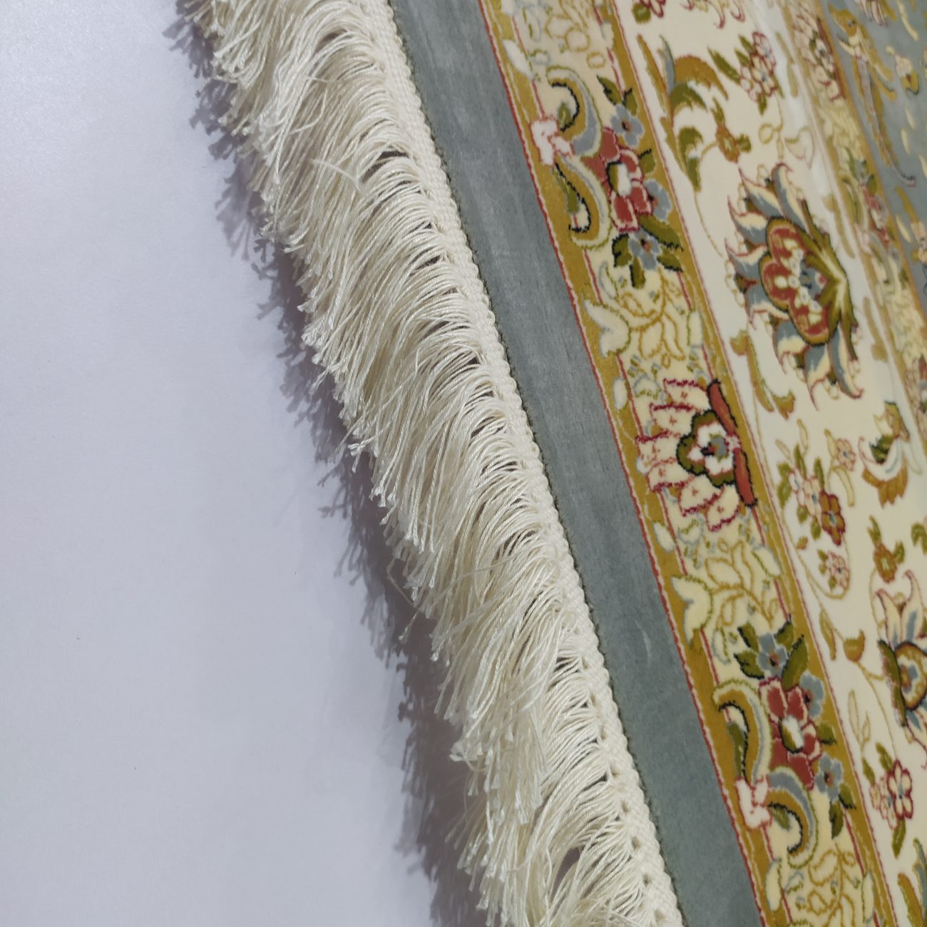 Tabriz 006__Sky blue Rug - Eurobel Rugs + Carpets