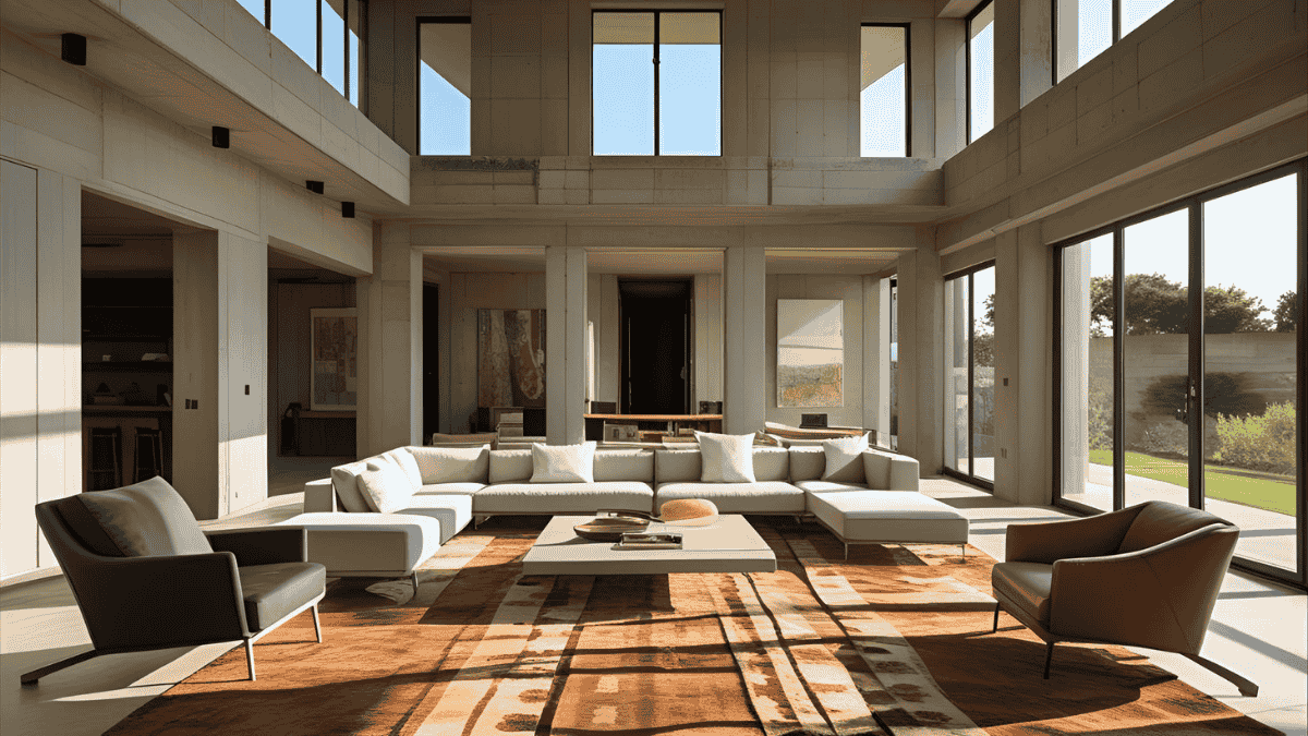 brutalist interior design